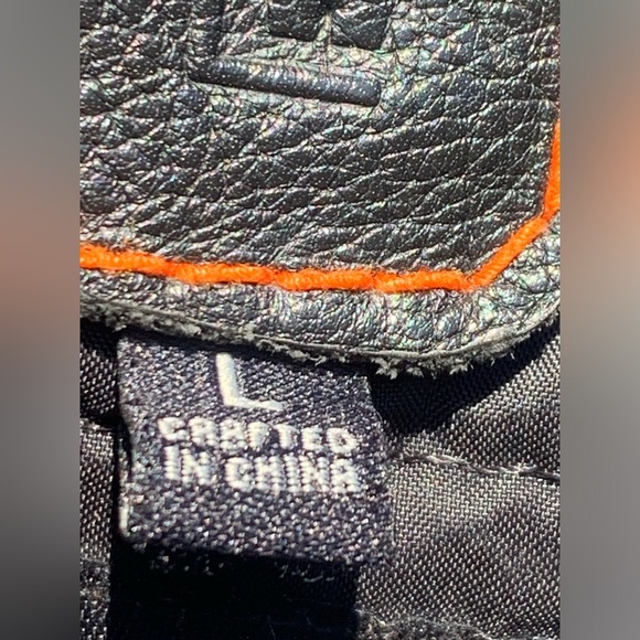 Leather Wilson Men’s Jacket - Size L - Thinsulate Insulatiom - Picture 11 of 16